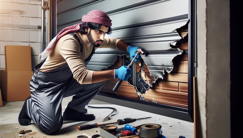 Garage Door Panel Replacement service in San Marino